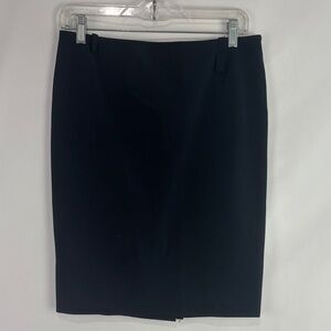 Prada Black Stretch Pencil Skirt